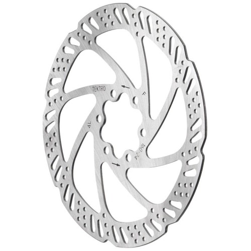 Ротор дискового тормоза 160мм, цвет серебристый, под втулку 6 отв.