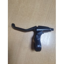 Ручка тормаза алюминиевая левая, черная