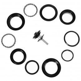 Рулевая колонка Dream Bike 1-1/8" алюминий, безрезьбовая, насыпной подшипник