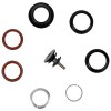 Рулевая колонка Dream Bike 1-1/8, алюминий + сталь, безрезьбовая, пром. подшипник, полуинтегрированная