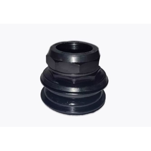 Рулевая колонка KENLI KL-B410, 9 частей, резьбовая, 1.1/8"х30d, сталь, высота 25.5мм, сепаратор.подшипники 5/32"х22, чашки 50х44d, черная