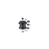 Рулевая колонка MIXIEER, 1-1/8", безрезьбовая, EC 34/28.6  EC 34/30, подшипники 5/32"x20- 2шт, с якорем, высота 27мм, черная