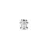 Рулевая колонка MIXIEER, 1-1/8", резьбовая, EC 34/28.6-26T  EC 34/30, подшипники 5/32"x20- 2шт, высота 35.5мм, серебристая