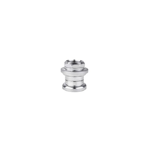 Рулевая колонка MIXIEER, 1-1/8", резьбовая, EC 34/28.6-26T  EC 34/30, подшипники 5/32"x20- 2шт, высота 35.5мм, серебристая