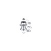 Рулевая колонка MIXIEER, 1", резьбовая, EC 30/25.4-24T  EC 30/27, подшипники 5/32"x16- 2шт, высота 35мм, серебристая