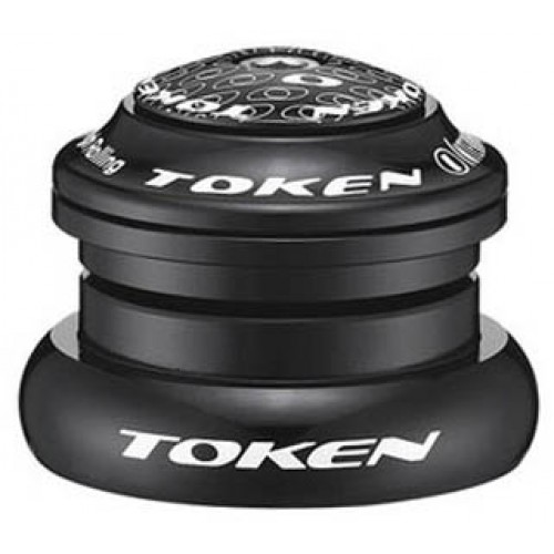 Рулевая колонка под штырь 1,5"-1-1/8" и раму 1-1/8", полуинтегрированная, чашки 44/44 мм, промподш, инд уп.