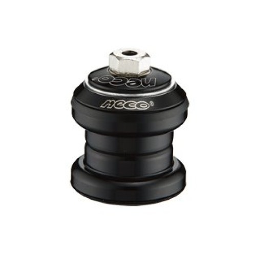 Рулевая NECO H878 1-1/8"x34x30 мм, с внеш чашками, сталь, черная
