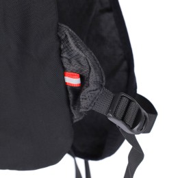 Рюкзак с гидратором COMIRON PATAGONIA отсек для воды на молнии, карман для бутылки, черный-красный