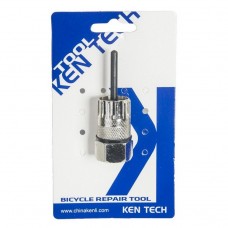Съемник для кассеты KENLI KL-9715B o23.5mm с направляющей