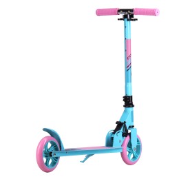 Самокат 2-х колесный COMIRON 145мм Сlassic GT2021-С2, розовый/голубой