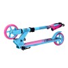 Самокат 2-х колесный COMIRON 145мм Сlassic GT2021-С4, розовый/голубой (грипсы розово-черные)