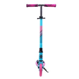 Самокат 2-х колесный COMIRON 145мм Сlassic GT2021-С4, розовый/голубой (грипсы розово-черные)