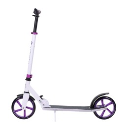 Самокат 2-х колесный Woohooo Vibex / колеса 200мм / Ice Purple, белый/фиолетовый