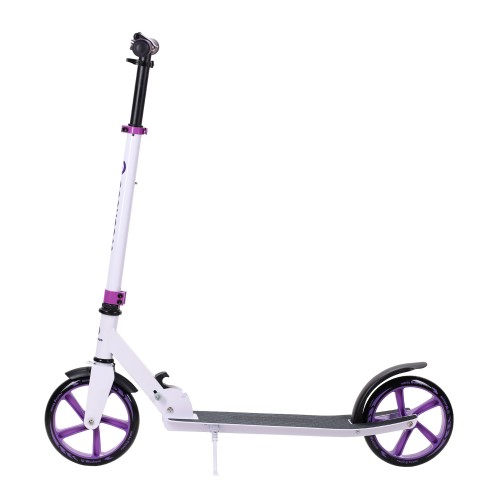 Самокат 2-х колесный Woohooo Vibex / колеса 200мм / Ice Purple, белый/фиолетовый