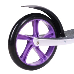 Самокат 2-х колесный Woohooo Vibex / колеса 200мм / Ice Purple, белый/фиолетовый
