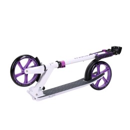 Самокат 2-х колесный Woohooo Vibex / колеса 200мм / Ice Purple, белый/фиолетовый