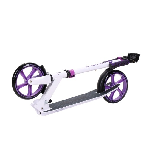 Самокат 2-х колесный Woohooo Vibex / колеса 200мм / Ice Purple, белый/фиолетовый