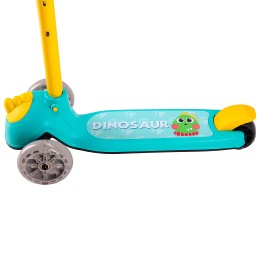 Самокат 3-х колесный COMIRON SUNNY GT806-2 дракончик