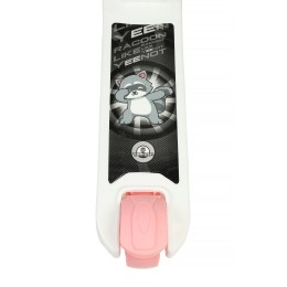 Самокат 3-х колесный COMIRON Yeenot Зайчик JLBB-808 без сиденья, розовый/белый