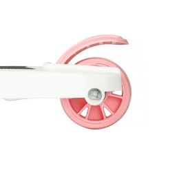 Самокат 3-х колесный COMIRON Yeenot Зайчик JLBB-808 без сиденья, розовый/белый