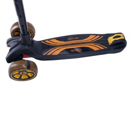 Самокат 3-х колесный GT818-3 черный