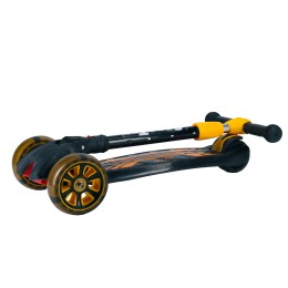 Самокат 3-х колесный GT818-3 черный