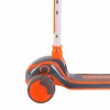 Самокат 3-х колесный SCOOTER Hyper / HQ-905 МУЗЫКАЛЬНЫЙ, оранжевый/серый