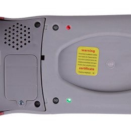 Самокат 3-х колесный SCOOTER Пандочка 711, белый/красный, с музыкой и подсветкой