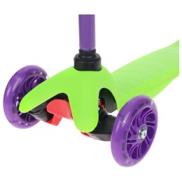 Самокат GRAFFITI, колеса световые PU 110/75 мм, ABEC 7