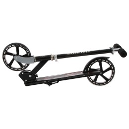 Самокат складной GRAFFITI, колёса PU 200 мм, ABEC 7, цвет чёрный