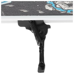 Самокат складной GRAFFITI, колёса PU 200 мм, ABEC 9, цвет белый