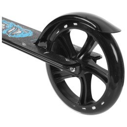 Самокат складной GRAFFITI, колёса PU 200 мм, ABEC 9, цвет черный