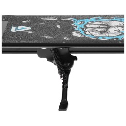 Самокат складной GRAFFITI, колёса PU 200 мм, ABEC 9, цвет черный