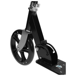 Самокат складной GRAFFITI, колёса PU 200 мм, ABEC 9, цвет черный