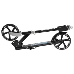 Самокат складной GRAFFITI, колёса PU 200 мм, ABEC 9, цвет черный