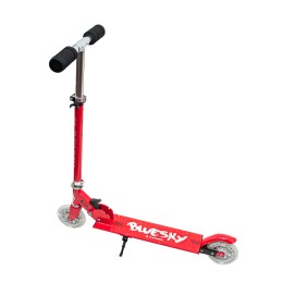 Самокат-снегокат PLAYSHION BLUESKY-SNW (красный)	