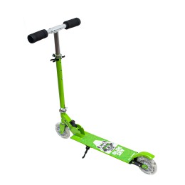 Самокат-снегокат PLAYSHION BLUESKY-SNW RACCOON (зеленый)