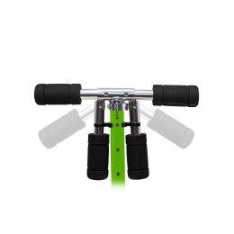 Самокат-снегокат PLAYSHION BLUESKY-SNW RACCOON (зеленый)