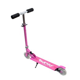 Самокат-снегокат PLAYSHION BLUESKY-SNW (розовый)