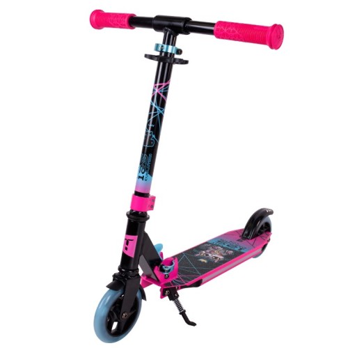Самокат Tech Team Comfort 125 evolution lux, pink с LED подсветкой