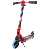Самокат Tech Team Comfort 145 evolution lux, red с LED подсветкой