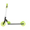 Самокат Tech Team Rainbow 145 black/green (светящиеся колеса)