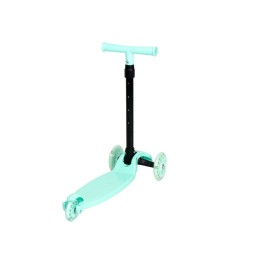 Самокат трехколесный облегчённый от 2-х лет Yeenot GT105, светящиеся колёса, мятный