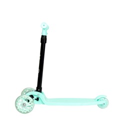 Самокат трехколесный облегчённый от 2-х лет Yeenot GT105, светящиеся колёса, мятный