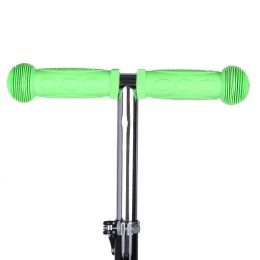 Самокат трехколесный от 2-х лет Yeenot GT4105P5, светящиеся колёса, зеленый камуфляж/салатовый