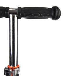 Самокат трехколесный от 3-х лет Yeenot Kids GT4108, свет. колёса PU 120мм ABEC7, "X" с 2 колесами сзади, чёрный