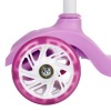 Самокат трехколесный Yeenot GT2018-3, свет. колёса PU 110мм, розовый (певица)