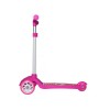 Самокат трехколесный Yeenot GT2018-6, свет. колёса PU 110мм, розовый котенок