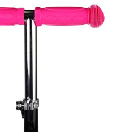 Самокат трехколесный Yeenot GT4105P15, светящиеся колёса, розовый графитти 1 колесо сзади