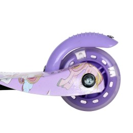 Самокат трехколесный Yeenot GT4105P51, светящиеся колёса PU 110мм, цвет сиреневый UNICORN
